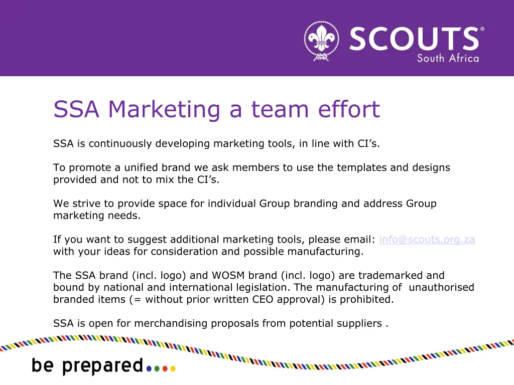 ssa marketing a team effort