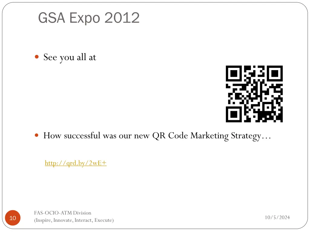 gsa expo 2012 1