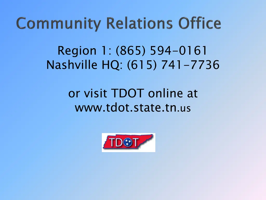 region 1 865 594 0161 nashville hq 615 741 7736