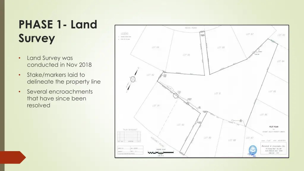 phase 1 land survey