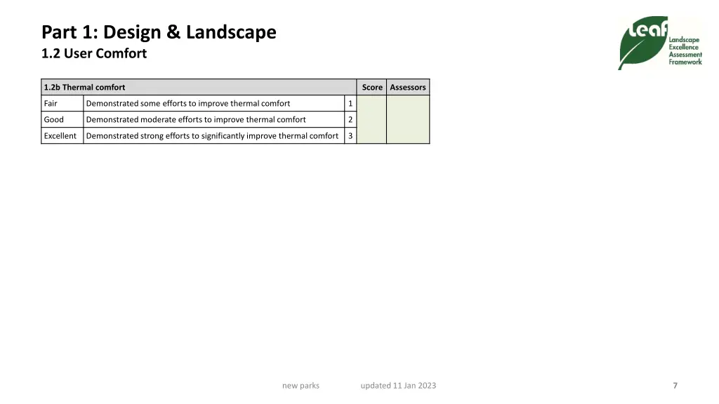 part 1 design landscape 1 2 user comfort 1