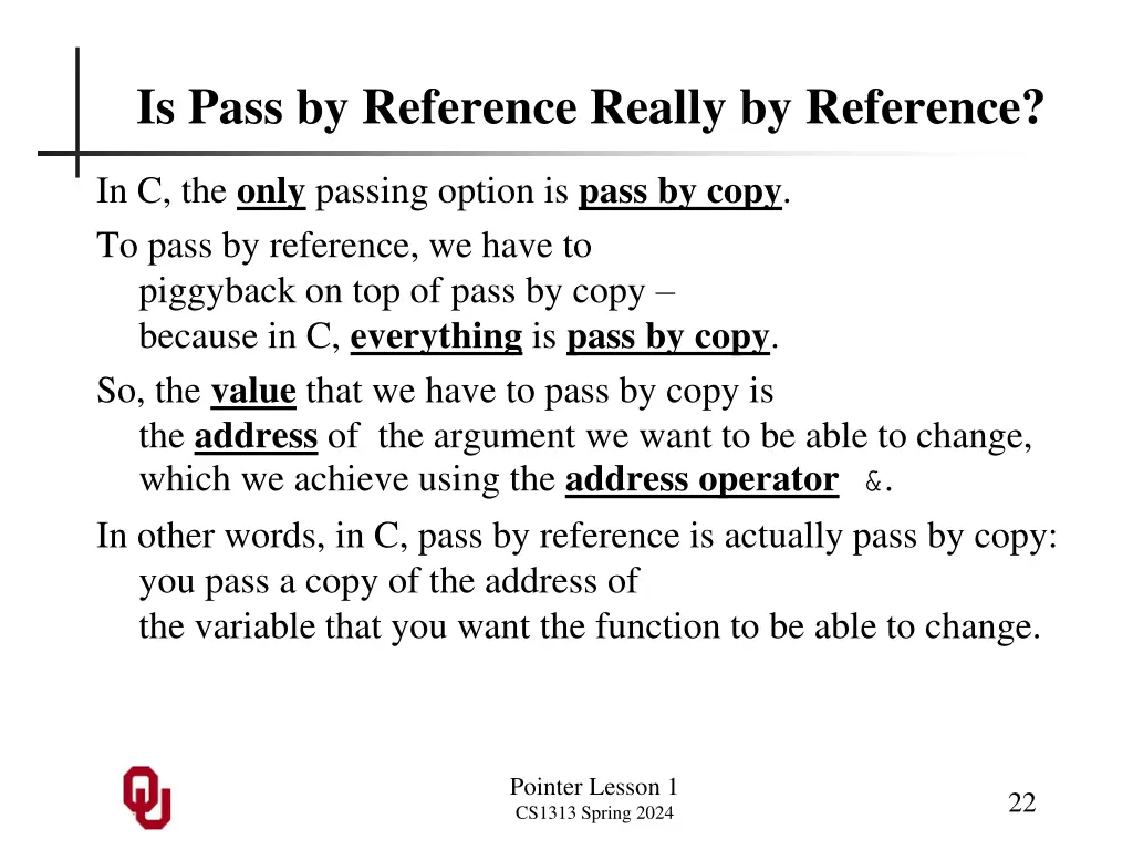 is pass by reference really by reference