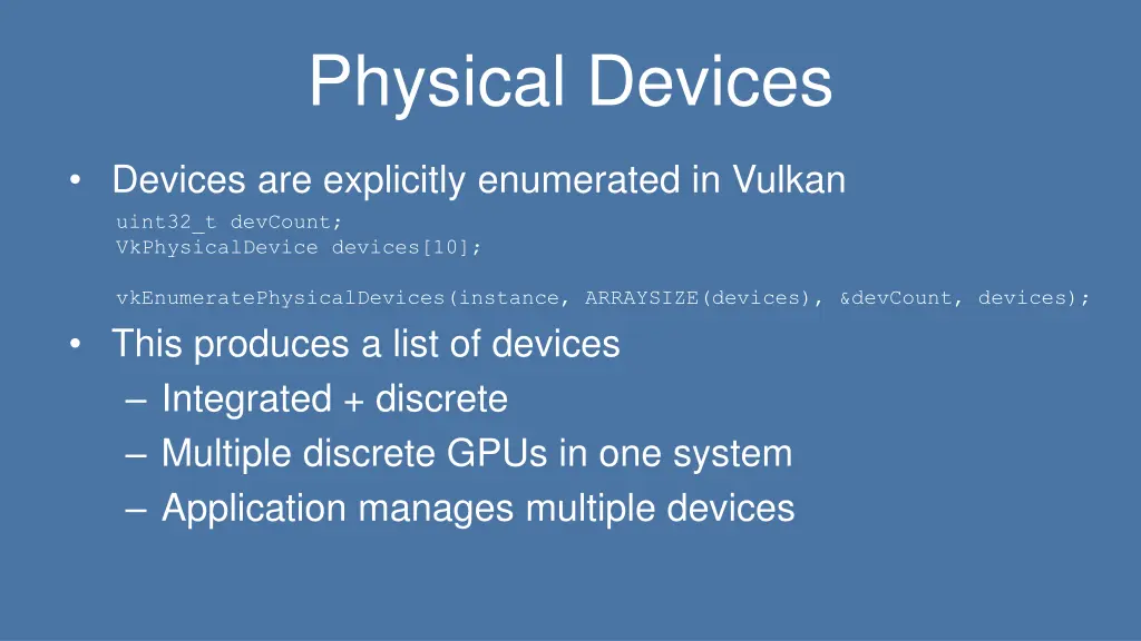 physical devices