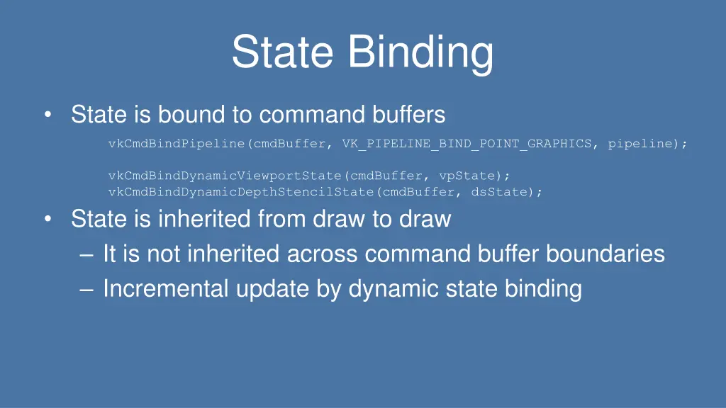 state binding