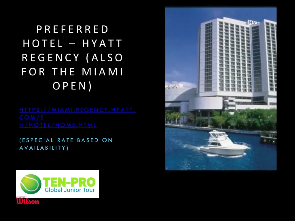 preferred hotel hyatt regency also for the miami