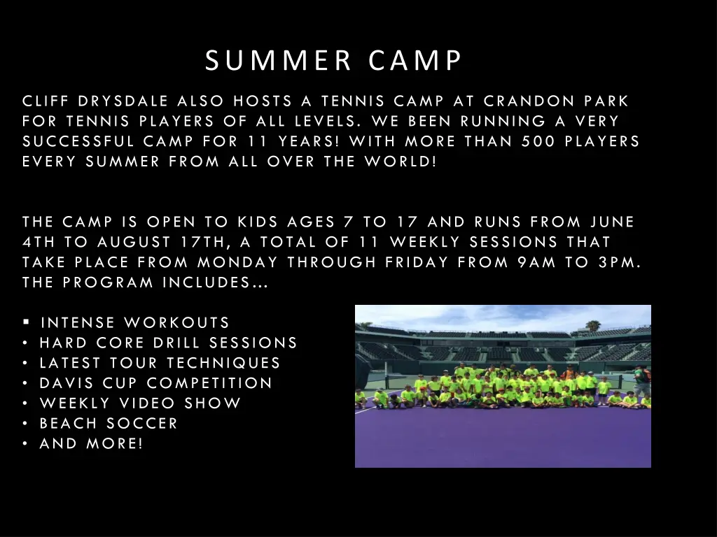 summer camp