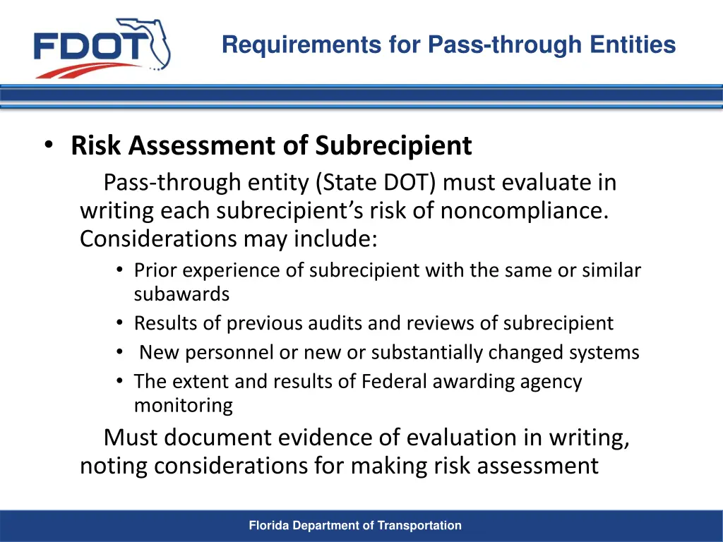 requirements for pass through entities 3