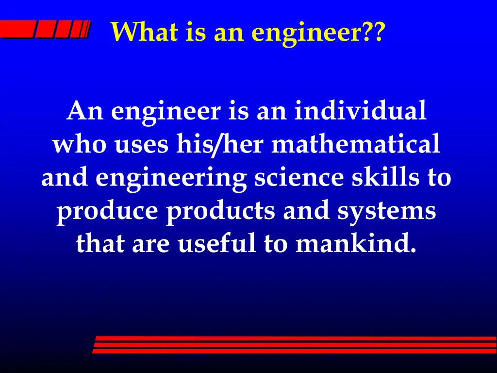 what is an engineer