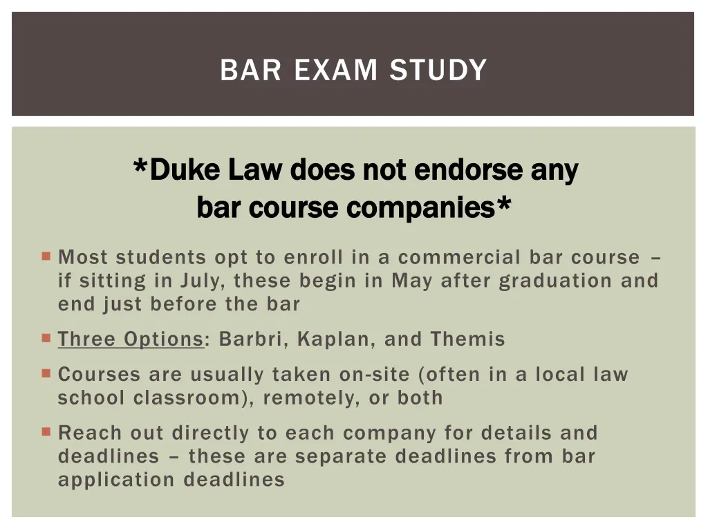 bar exam study