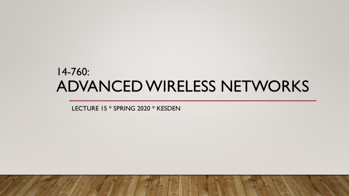 14 760 advanced wireless networks