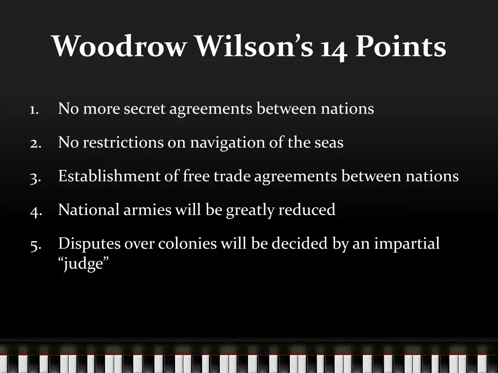 woodrow wilson s 14 points 1