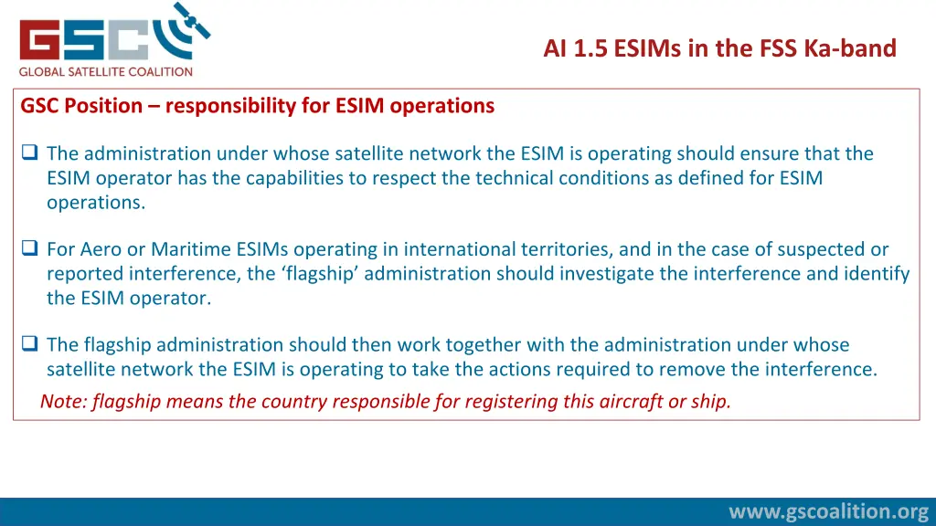 ai 1 5 esims in the fss ka band 4