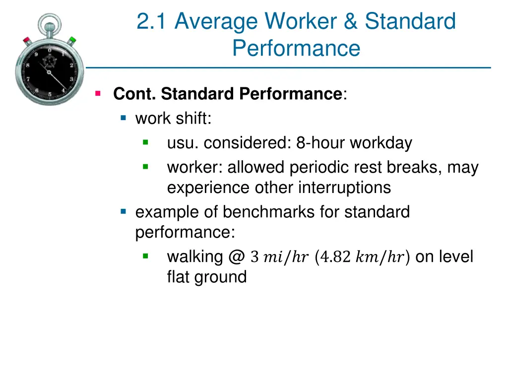 2 1 average worker standard performance 2