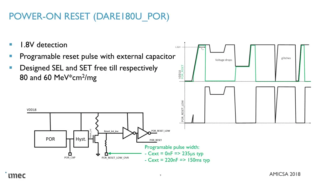 power on reset dare180u por