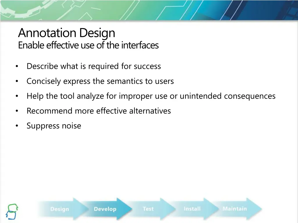 annotation design enable effective