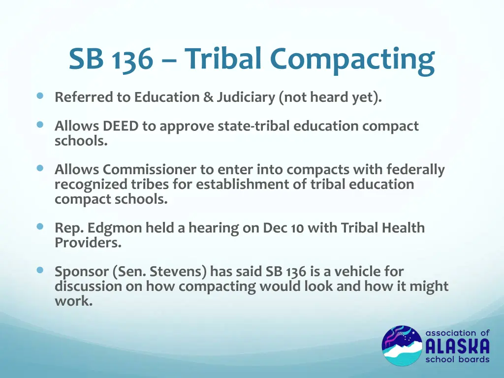 sb 136 tribal compacting