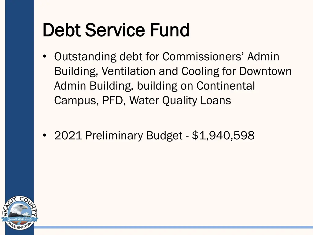 debt service fund debt service fund