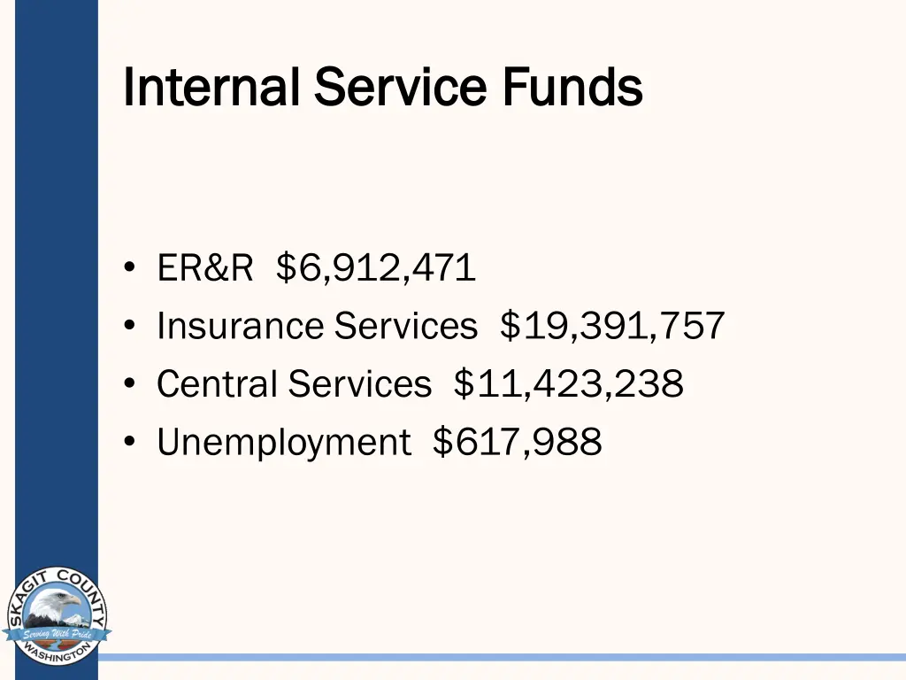 internal service funds internal service funds