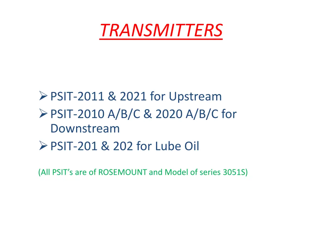 transmitters