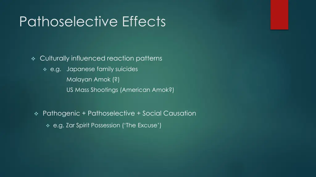 pathoselective effects