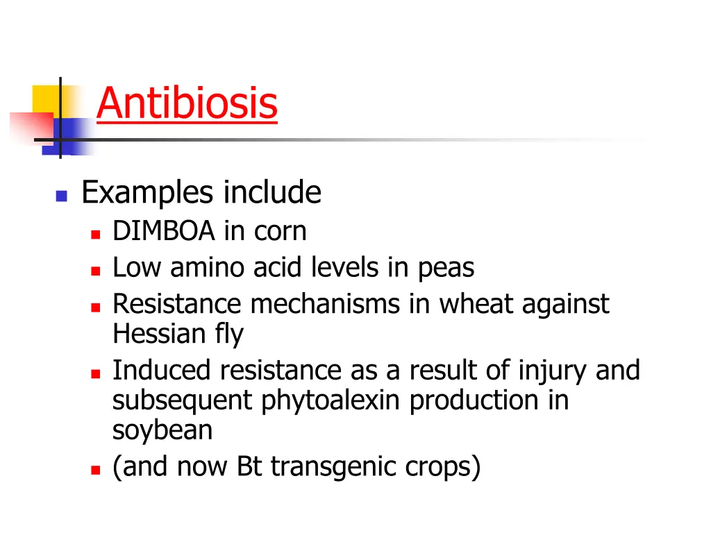 antibiosis