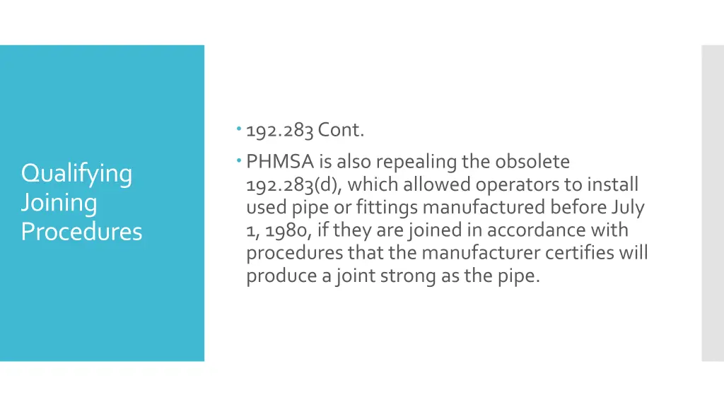 192 283 cont phmsa is also repealing the obsolete