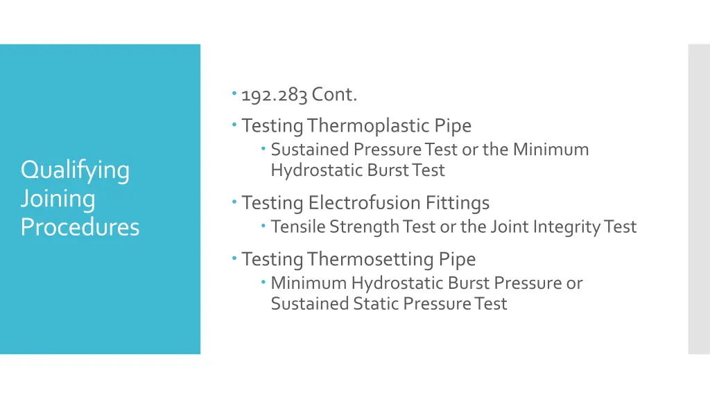 192 283 cont testing thermoplastic pipe sustained