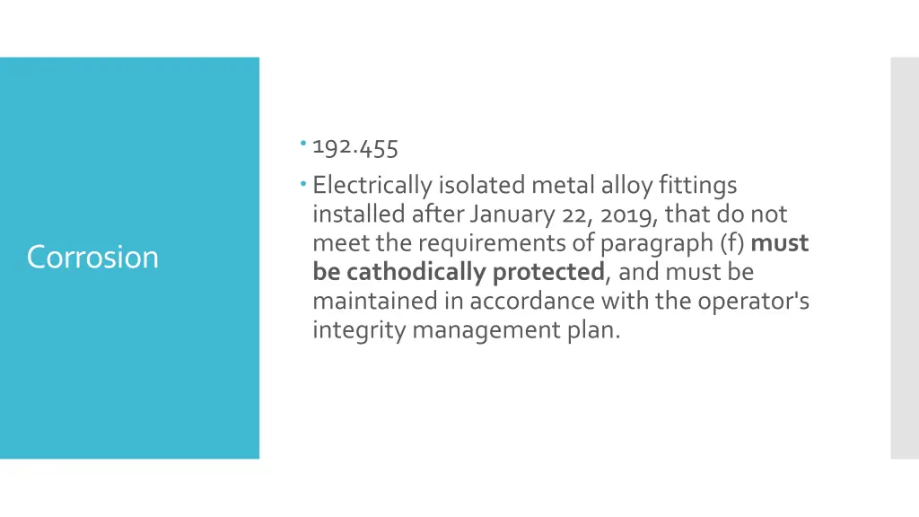 192 455 electrically isolated metal alloy