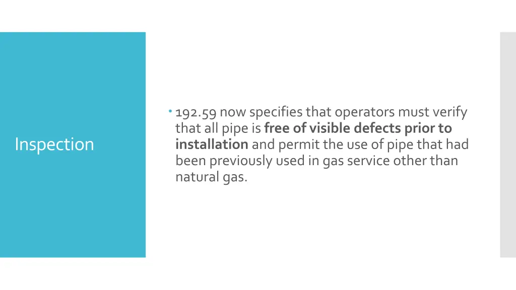 192 59 now specifies that operators must verify