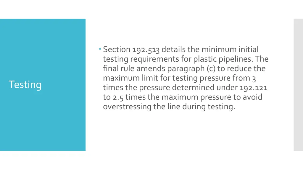 section 192 513 details the minimum initial