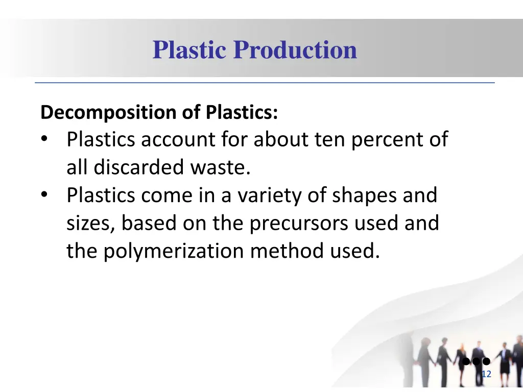 plastic production