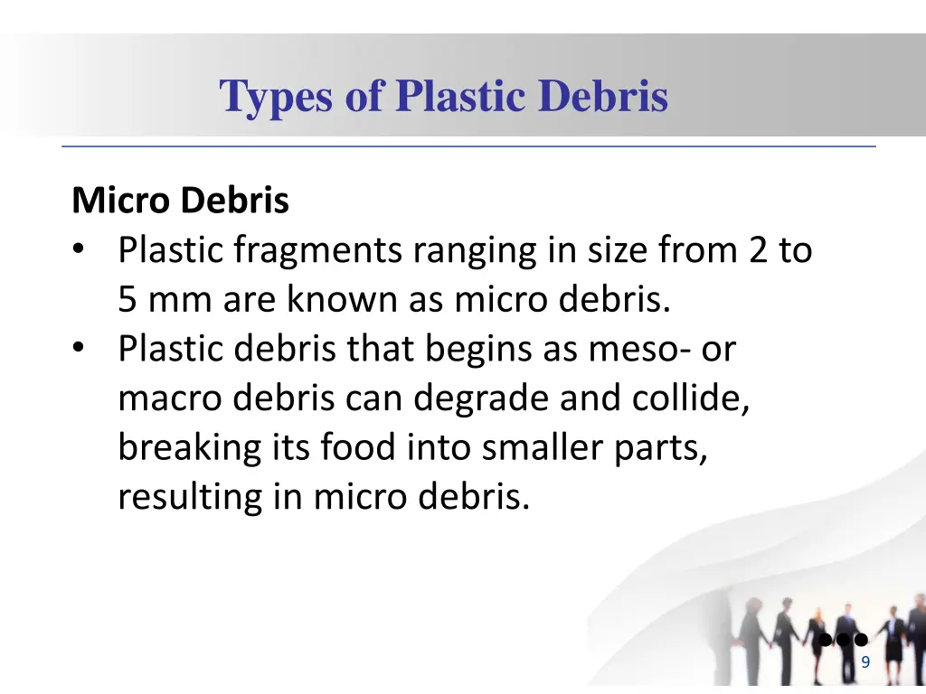 types of plastic debris 1