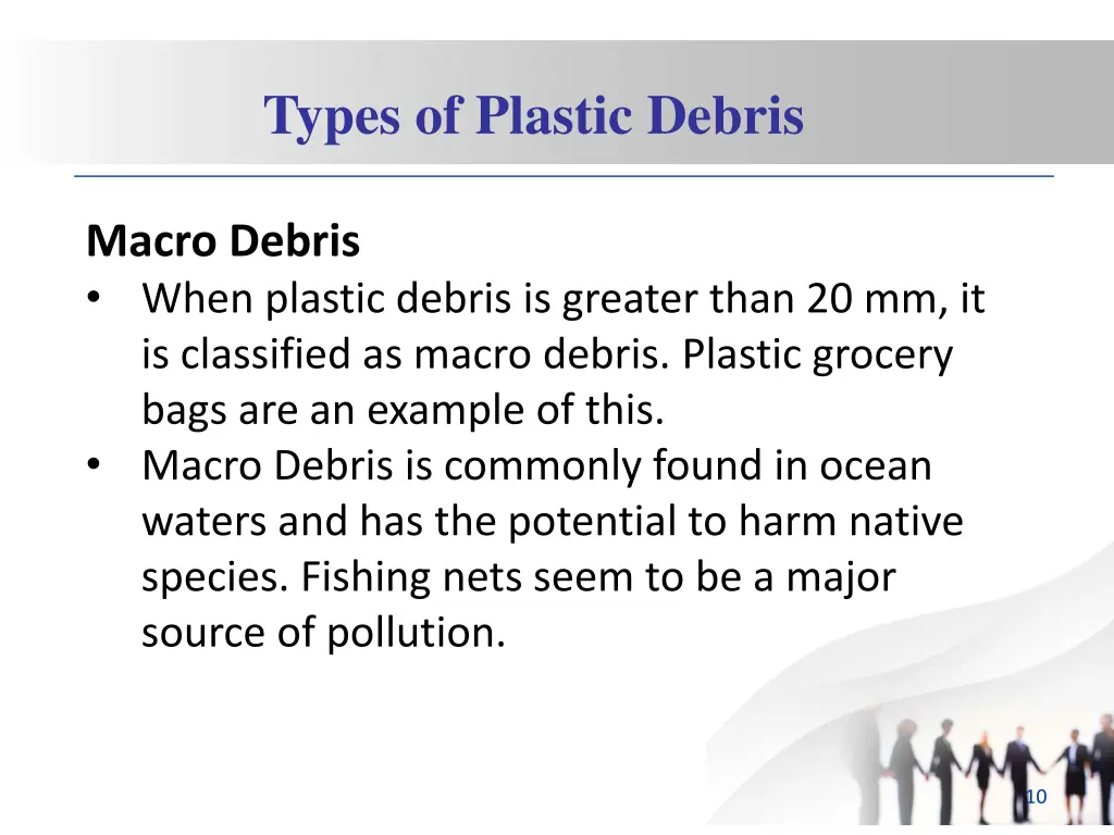 types of plastic debris 2