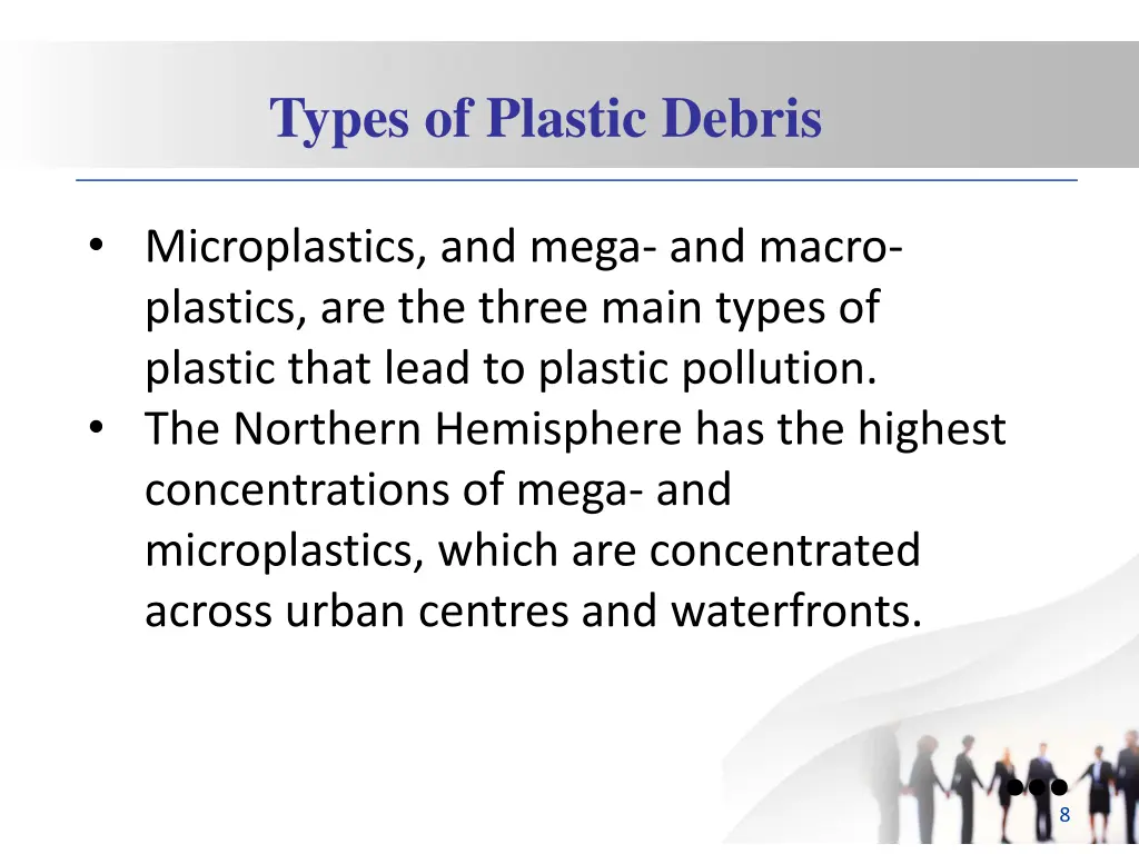 types of plastic debris