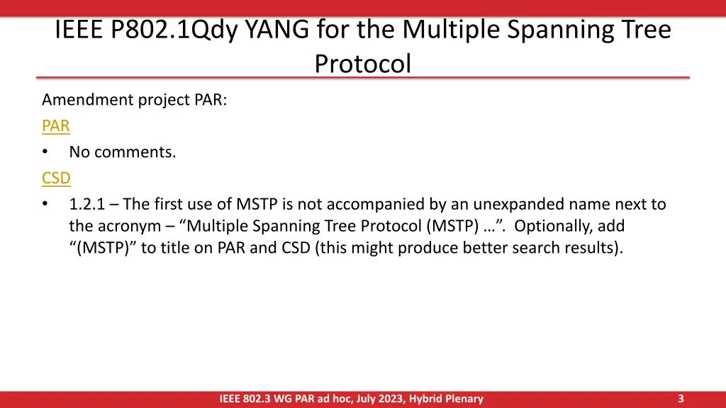 ieee p802 1qdy yang for the multiple spanning