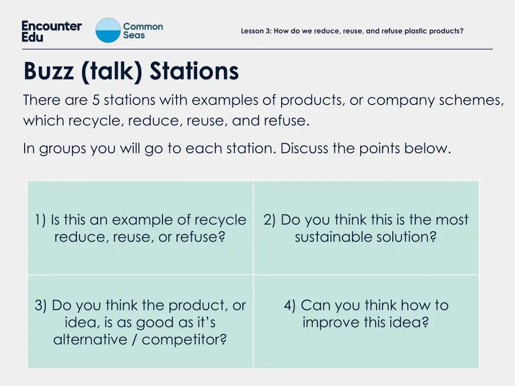 lesson 3 how do we reduce reuse and refuse 4