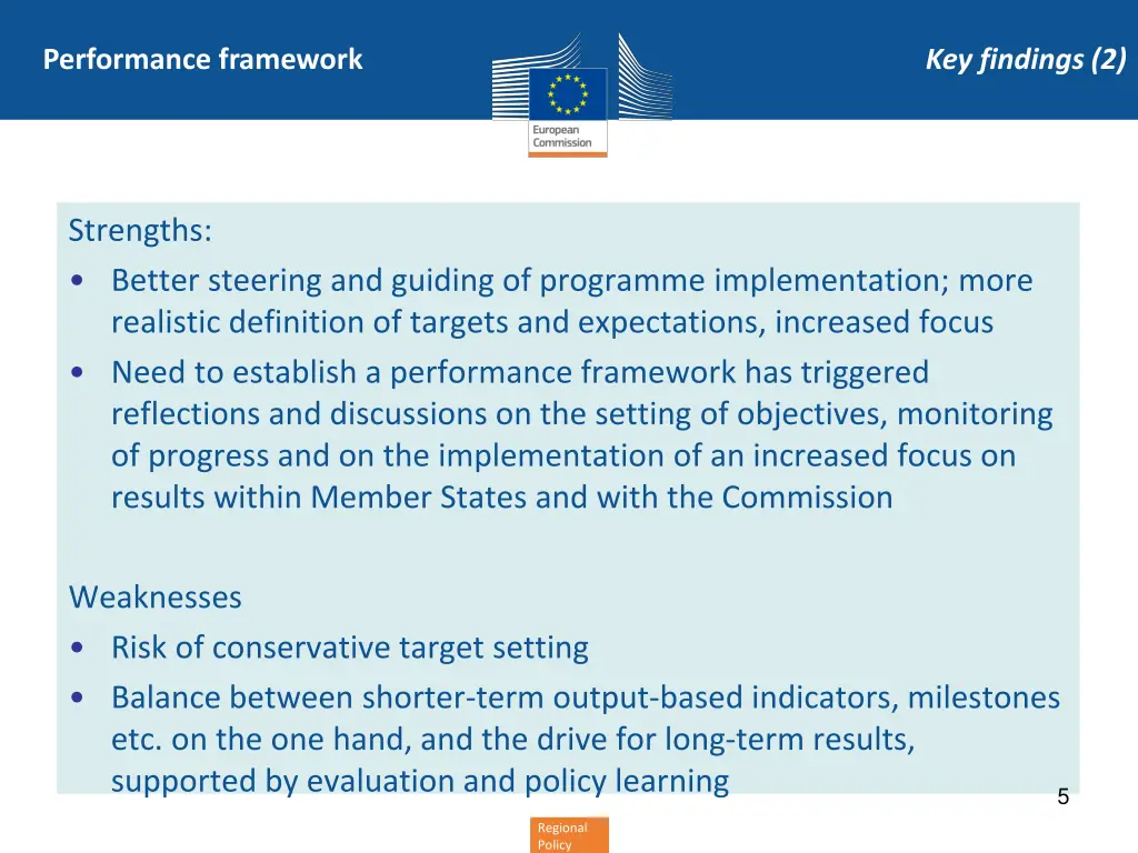 performance framework 1