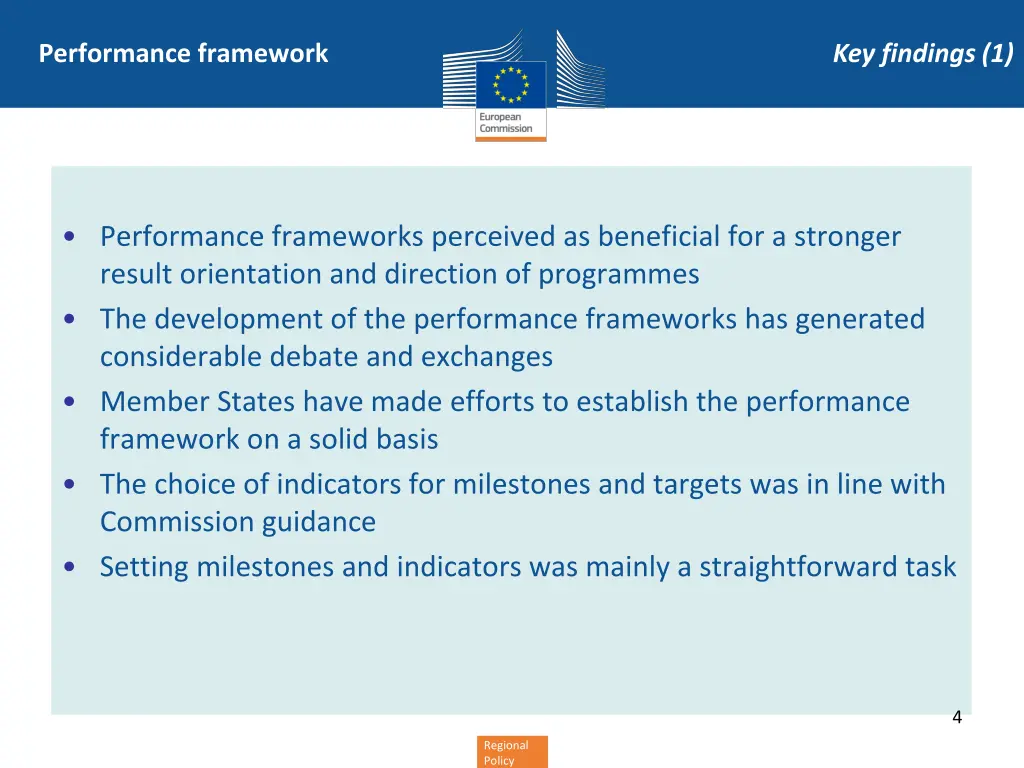 performance framework