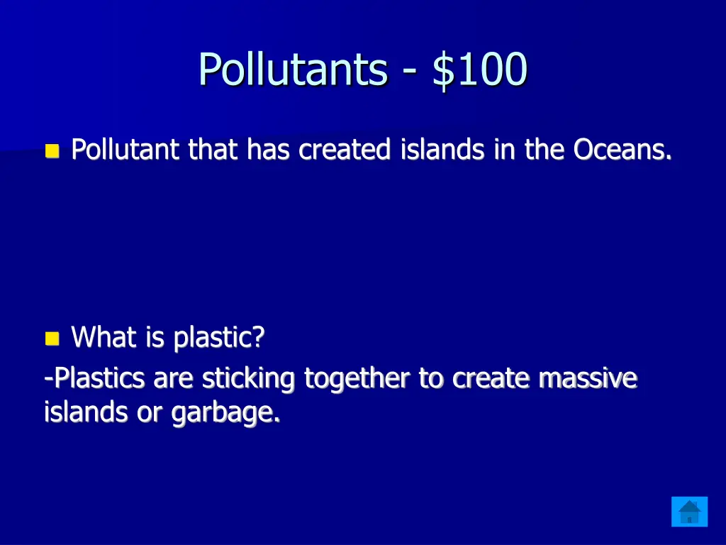 pollutants 100