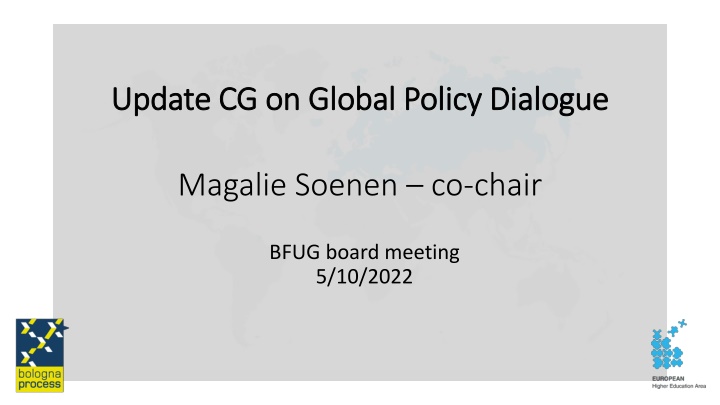 update cg on global policy update cg on global