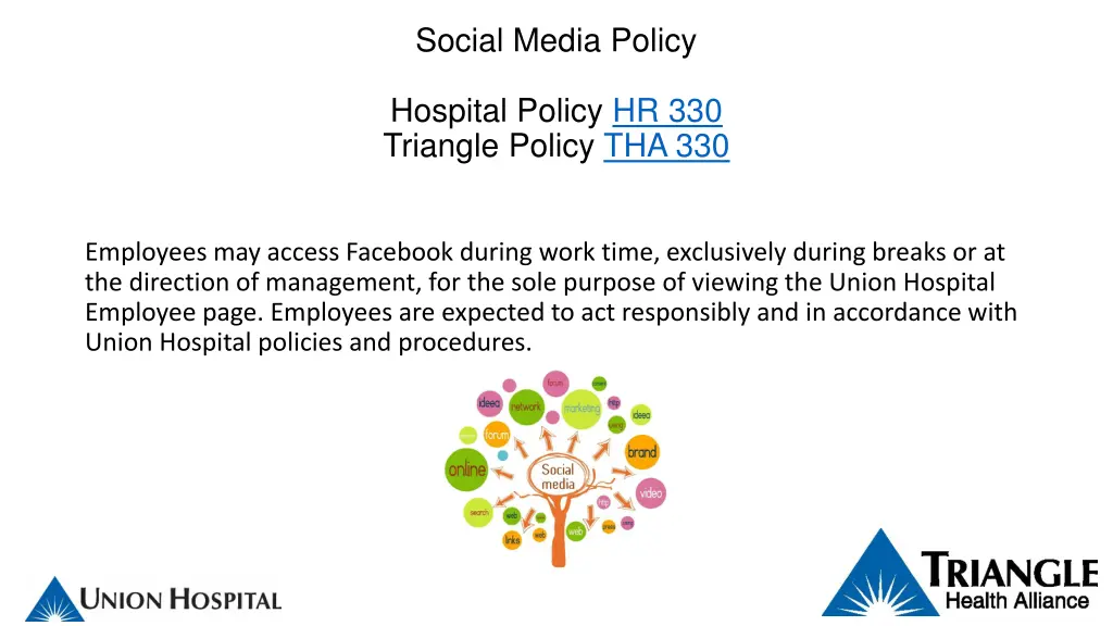 social media policy