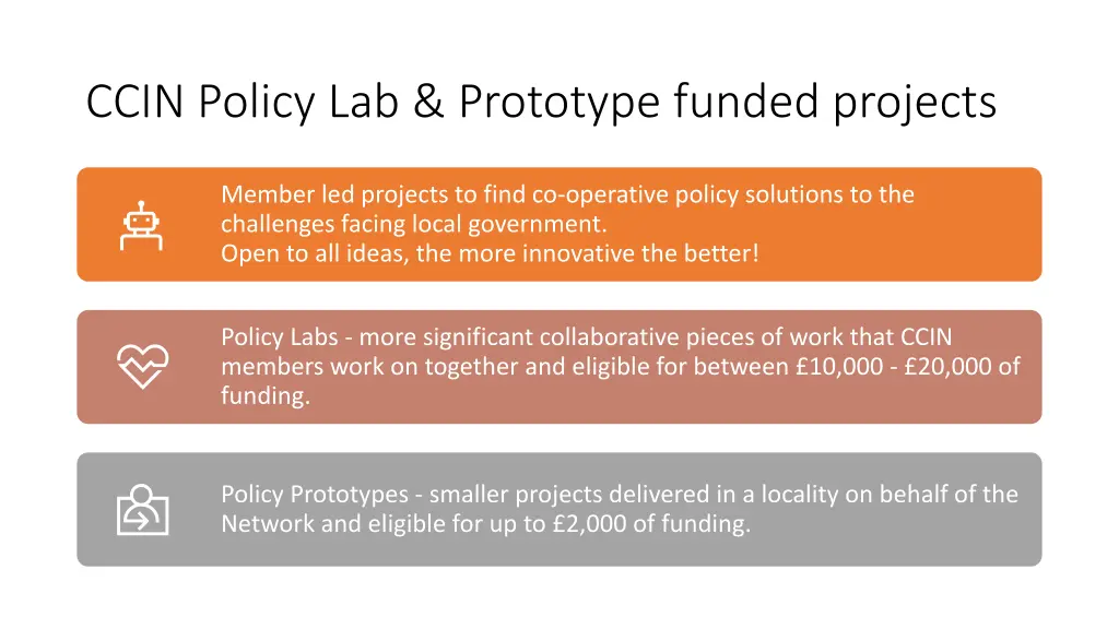 ccin policy lab prototype funded projects