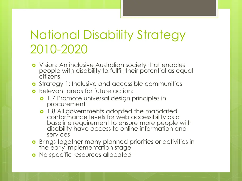 national disability strategy 2010 2020