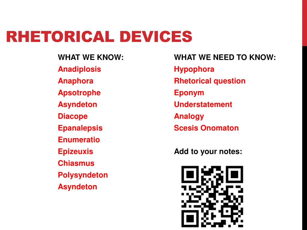 rhetorical devices 1