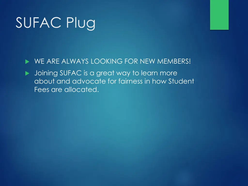 sufac plug