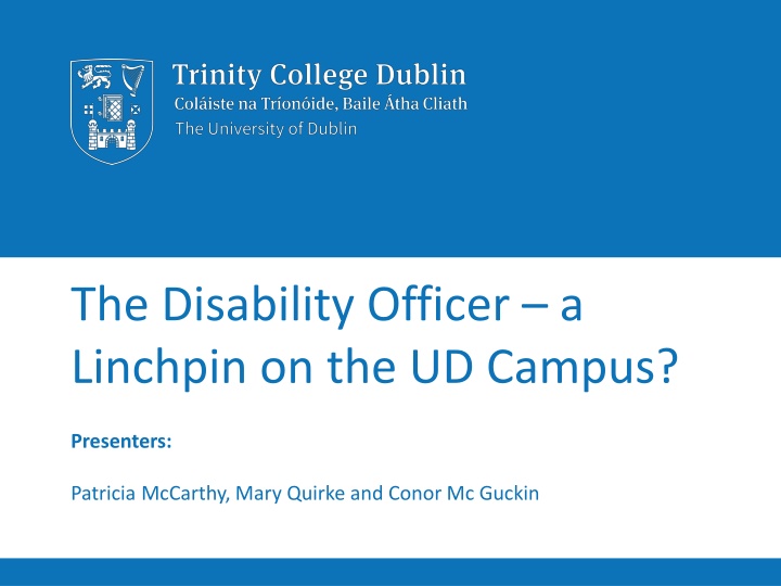 the disability officer a linchpin on the ud campus