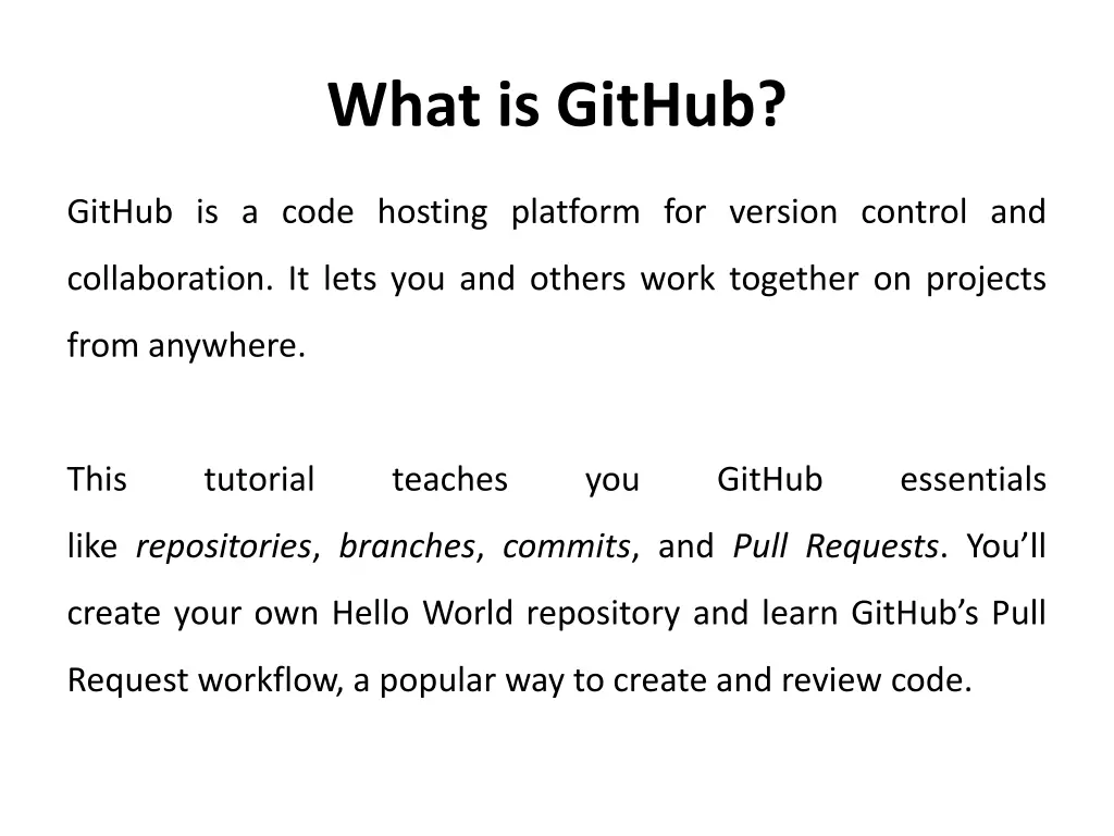 what is github