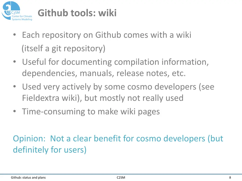 github tools wiki