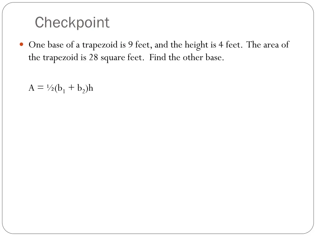 checkpoint