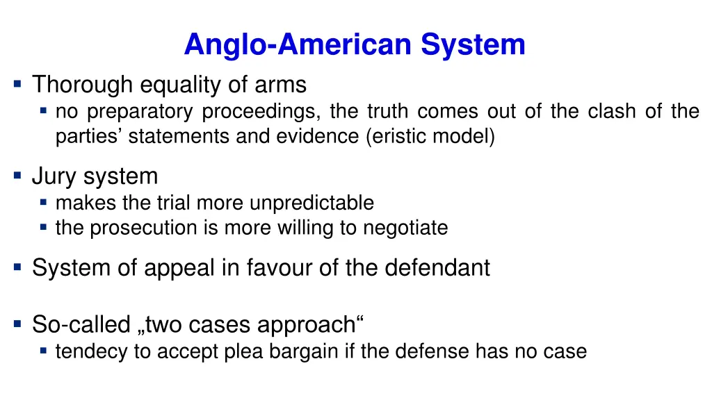 anglo american system